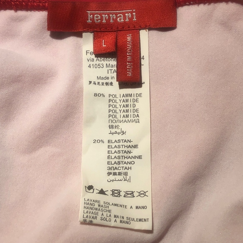 NWOT. FERRARI MOTORS BIKINI. - Picture 10 of 11